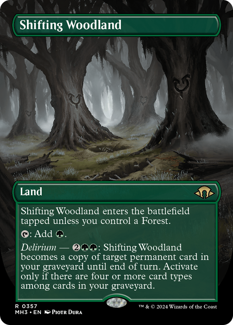 Shifting Woodland (Borderless) [Modern Horizons 3] | Rock City Comics