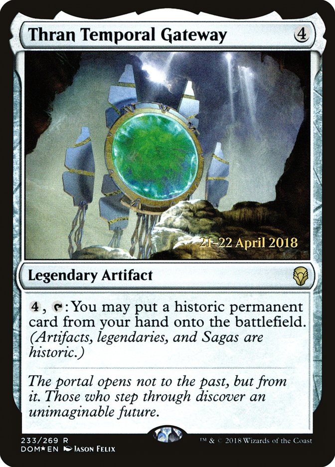 Thran Temporal Gateway [Dominaria Prerelease Promos] | Rock City Comics