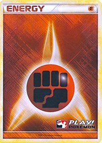 Fighting Energy (2010 Play Pokemon Promo) [League & Championship Cards] | Rock City Comics