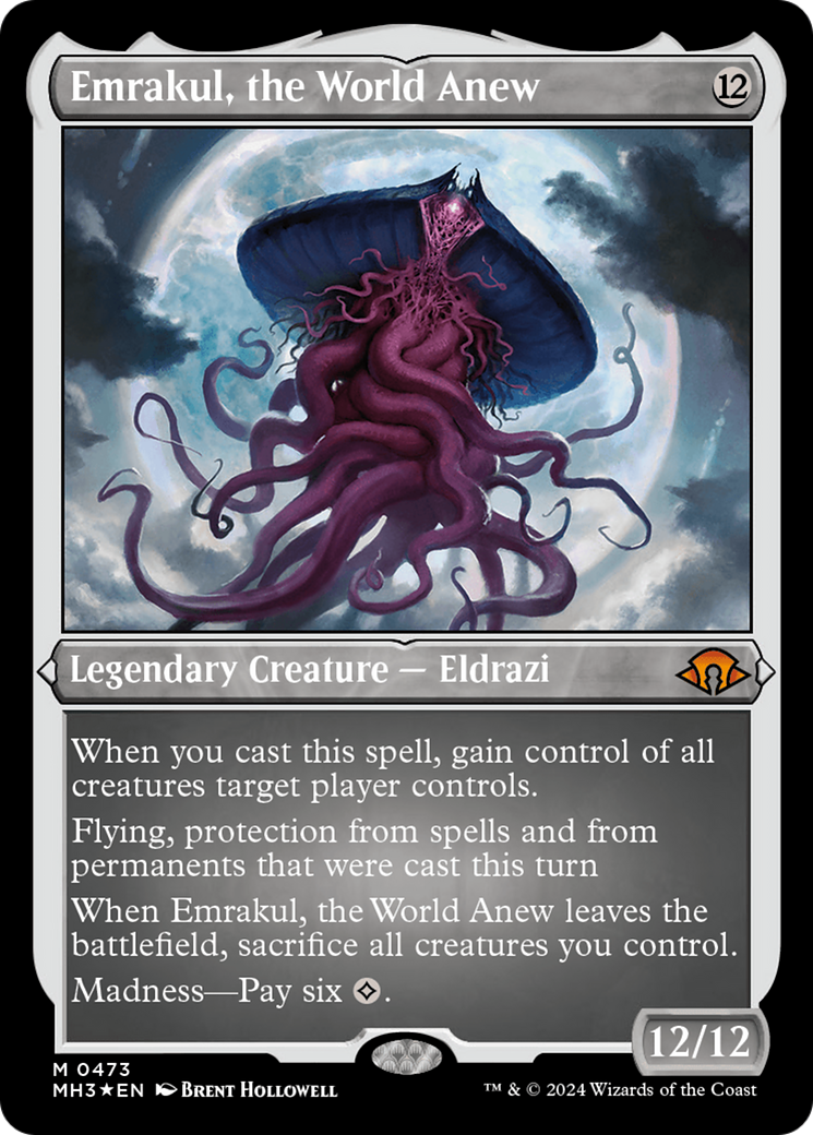 Emrakul, the World Anew (Foil Etched) [Modern Horizons 3] | Rock City Comics