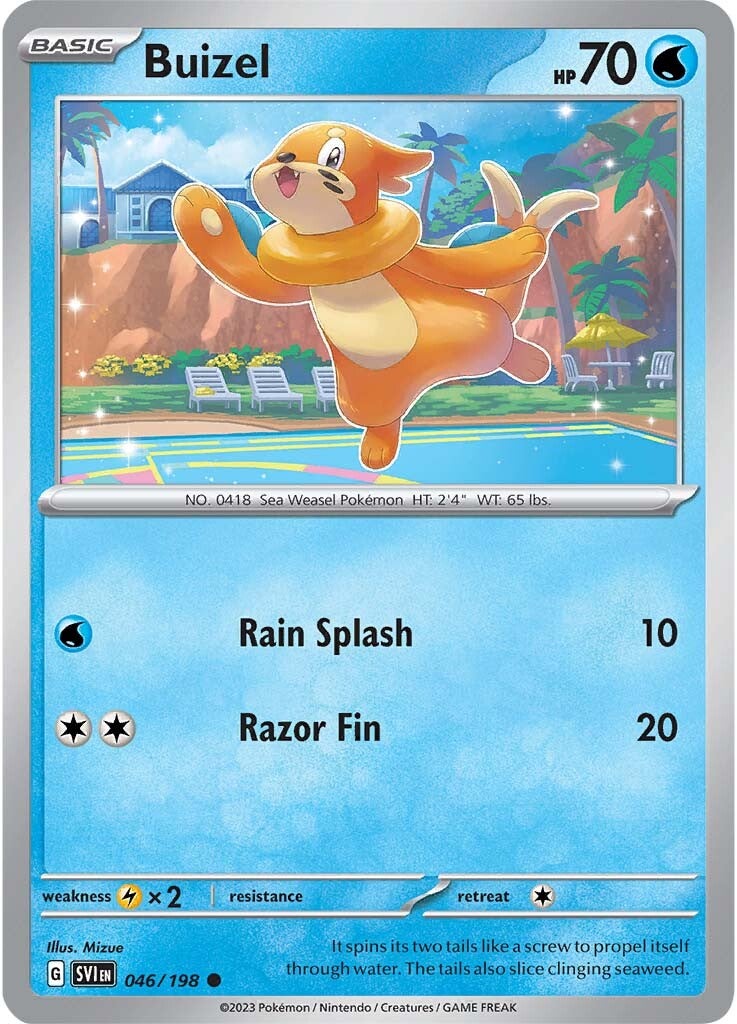 Buizel (046/198) [Scarlet & Violet: Base Set] | Rock City Comics