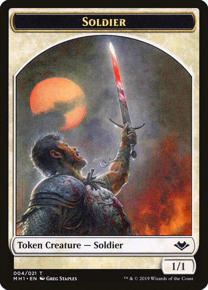 Soldier Token [Modern Horizons Tokens] | Rock City Comics