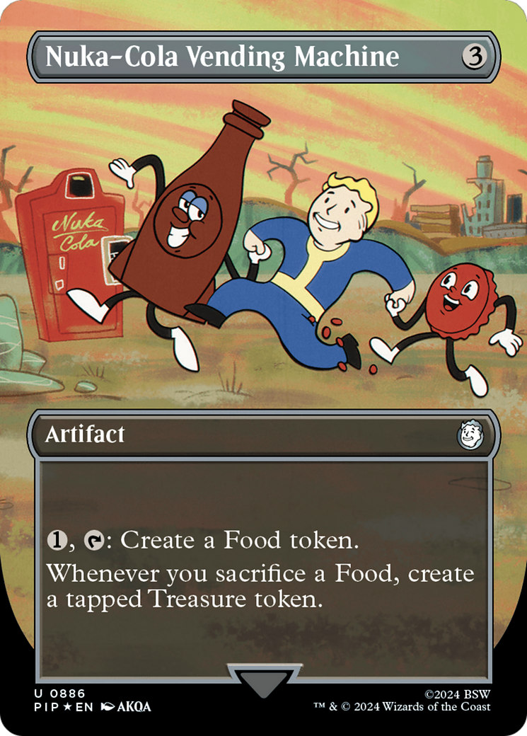 Nuka-Cola Vending Machine (Borderless) (Surge Foil) [Fallout] | Rock City Comics