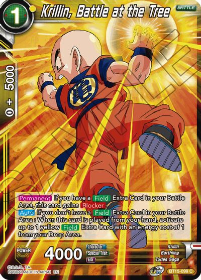 Krillin, Battle at the Tree (BT15-099) [Saiyan Showdown] | Rock City Comics