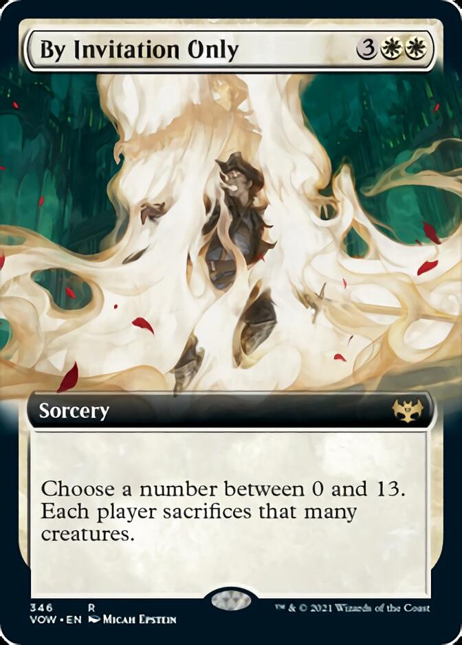 By Invitation Only (Extended Art) [Innistrad: Crimson Vow] | Rock City Comics
