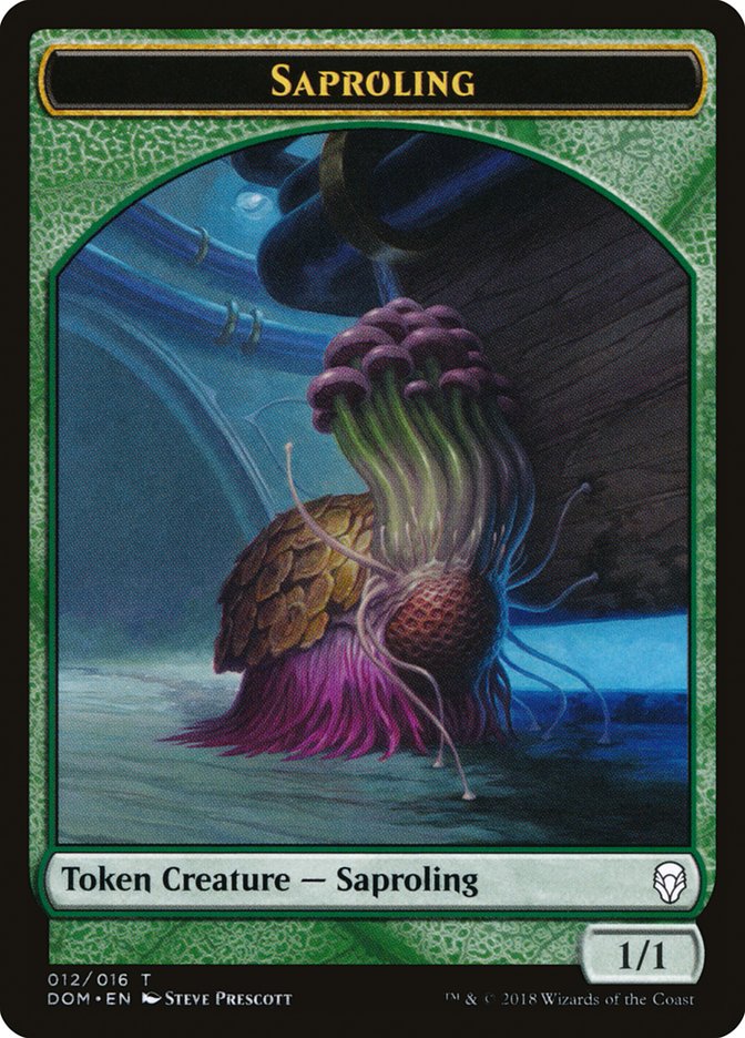 Saproling Token (012/016) [Dominaria Tokens] | Rock City Comics
