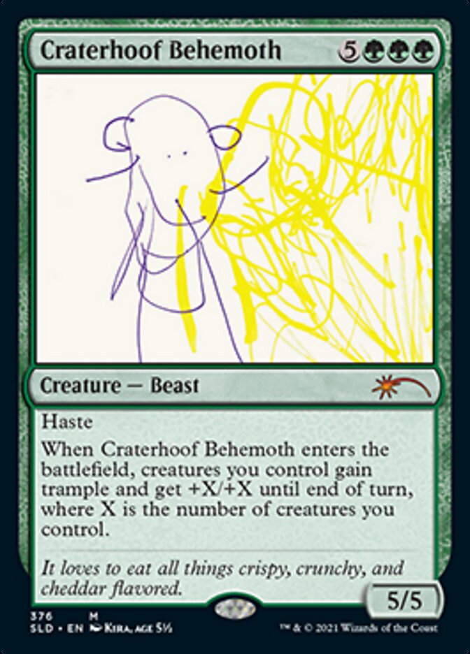 Craterhoof Behemoth (376) [Secret Lair Drop Series] | Rock City Comics