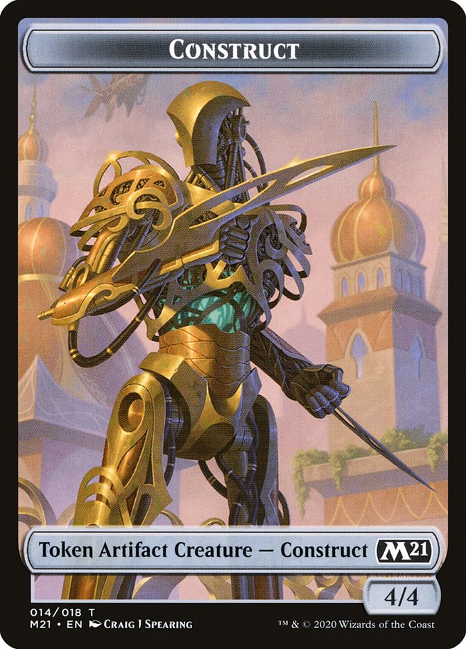 Construct Token [Core Set 2021 Tokens] | Rock City Comics