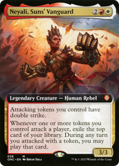 Neyali, Suns' Vanguard (Extended Art) [Phyrexia: All Will Be One Commander] | Rock City Comics