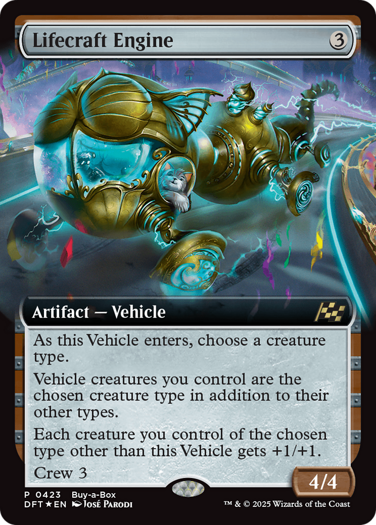 Lifecraft Engine (Extended Art) (Buy-A-Box) [Aetherdrift Promos] | Rock City Comics