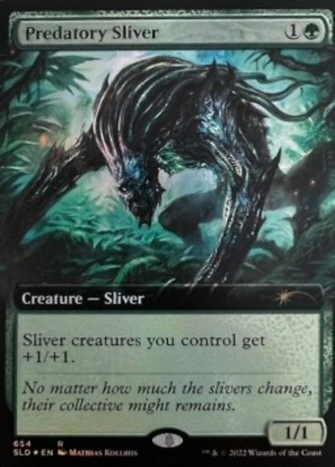 Predatory Sliver (Extended Art) [Secret Lair Drop Promos] | Rock City Comics