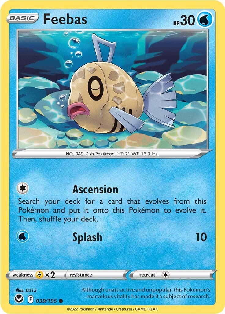 Feebas (039/195) [Sword & Shield: Silver Tempest] | Rock City Comics