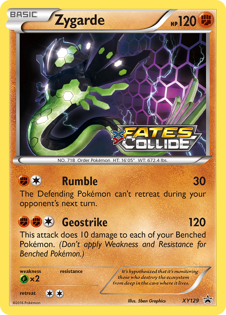 Zygarde (XY129) [XY: Black Star Promos] | Rock City Comics