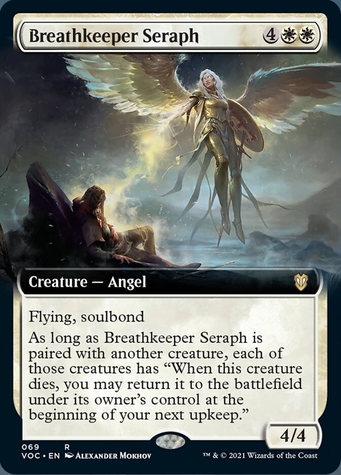 Breathkeeper Seraph (Extended Art) [Innistrad: Crimson Vow Commander] | Rock City Comics