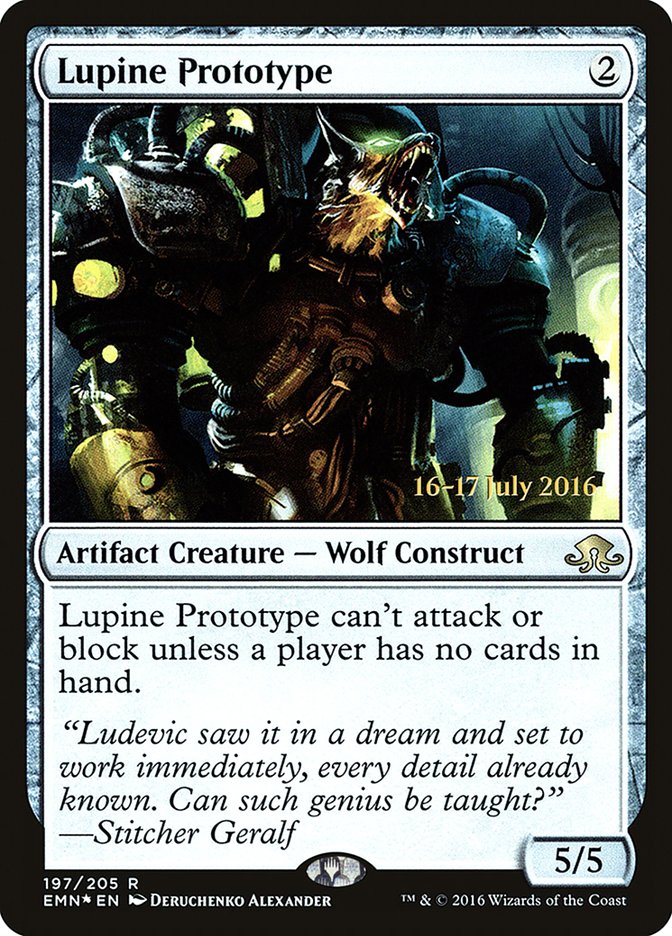 Lupine Prototype [Eldritch Moon Prerelease Promos] | Rock City Comics