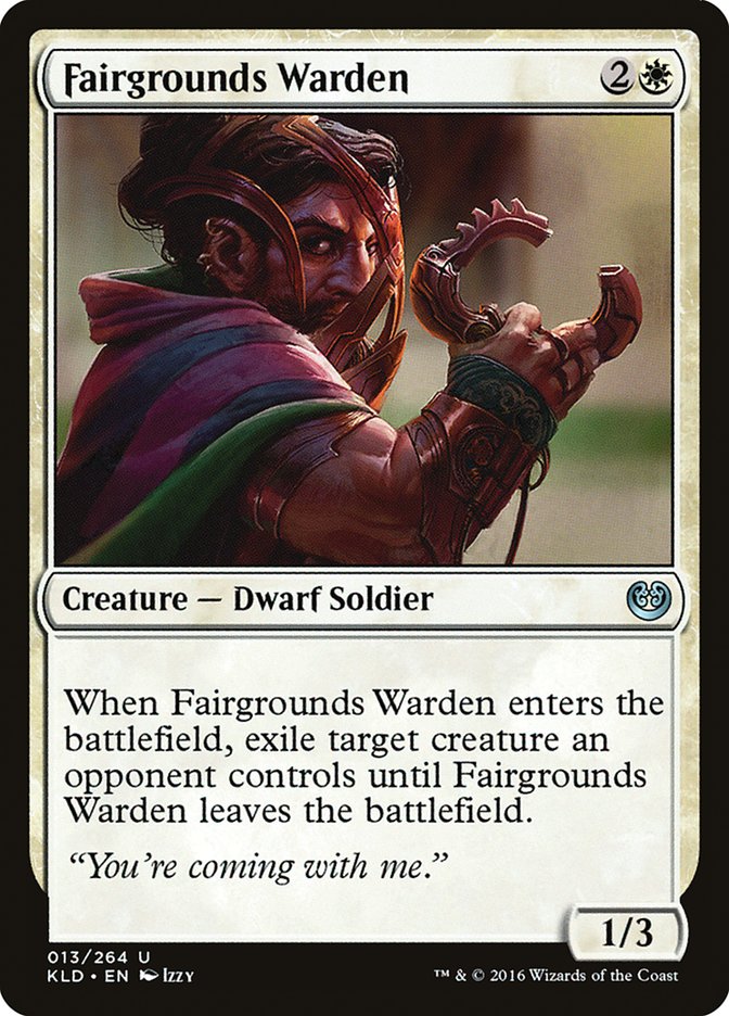 Fairgrounds Warden [Kaladesh] | Rock City Comics