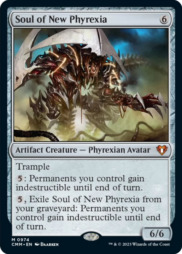 Soul of New Phyrexia [Commander Masters] | Rock City Comics