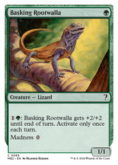 Basking Rootwalla (White Border) [Mystery Booster 2] | Rock City Comics