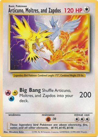 Articuno, Moltres, and Zapdos (Jumbo Card) [Miscellaneous Cards] | Rock City Comics