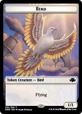 Zombie // Bird Double-Sided Token [Dominaria Remastered Tokens] | Rock City Comics