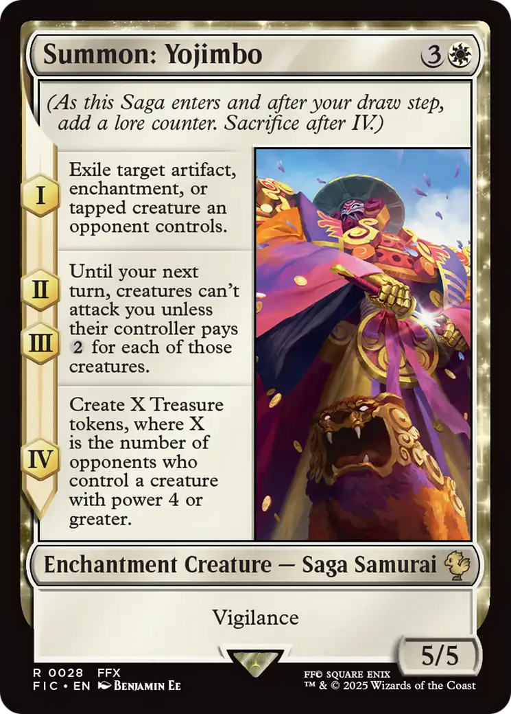 Summon: Yojimbo [FINAL FANTASY Commander] | Rock City Comics