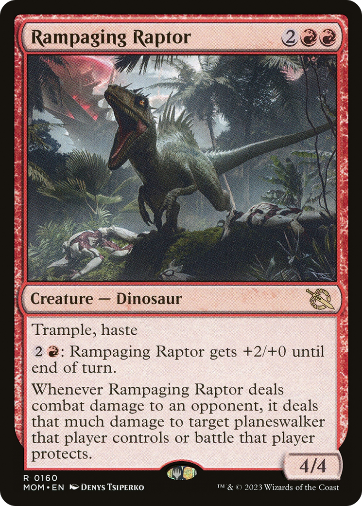 Rampaging Raptor [March of the Machine] | Rock City Comics