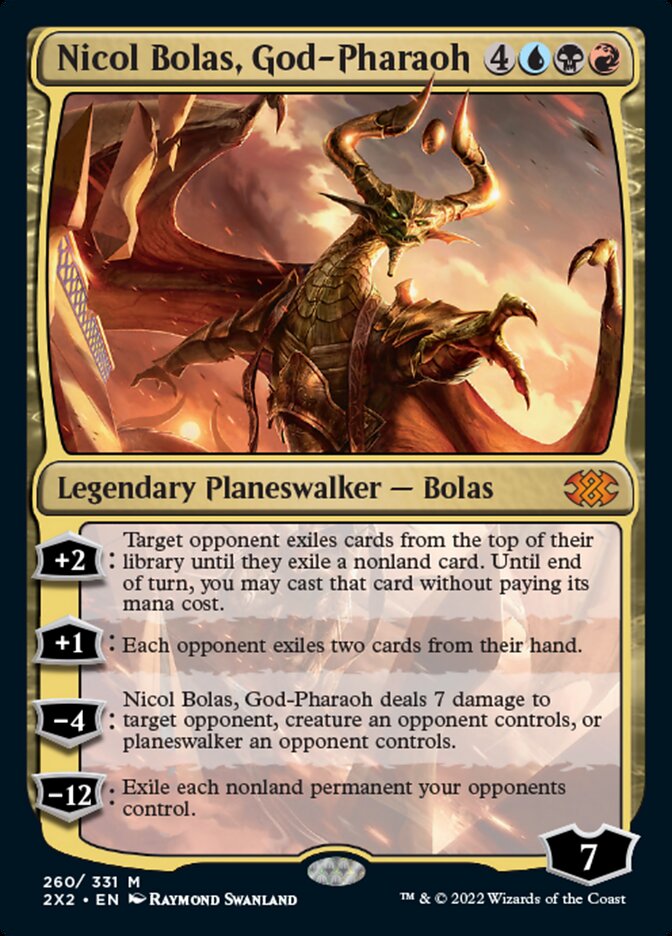 Nicol Bolas, God-Pharaoh [Double Masters 2022] | Rock City Comics