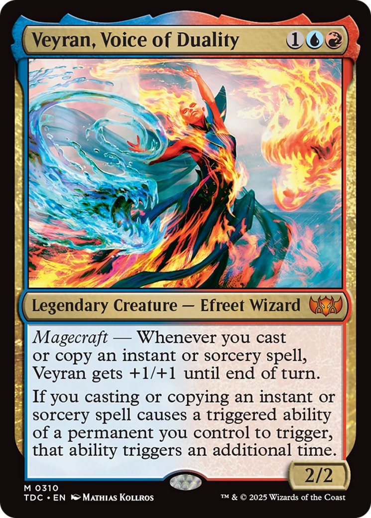 Veyran, Voice of Duality [Tarkir: Dragonstorm Commander] | Rock City Comics