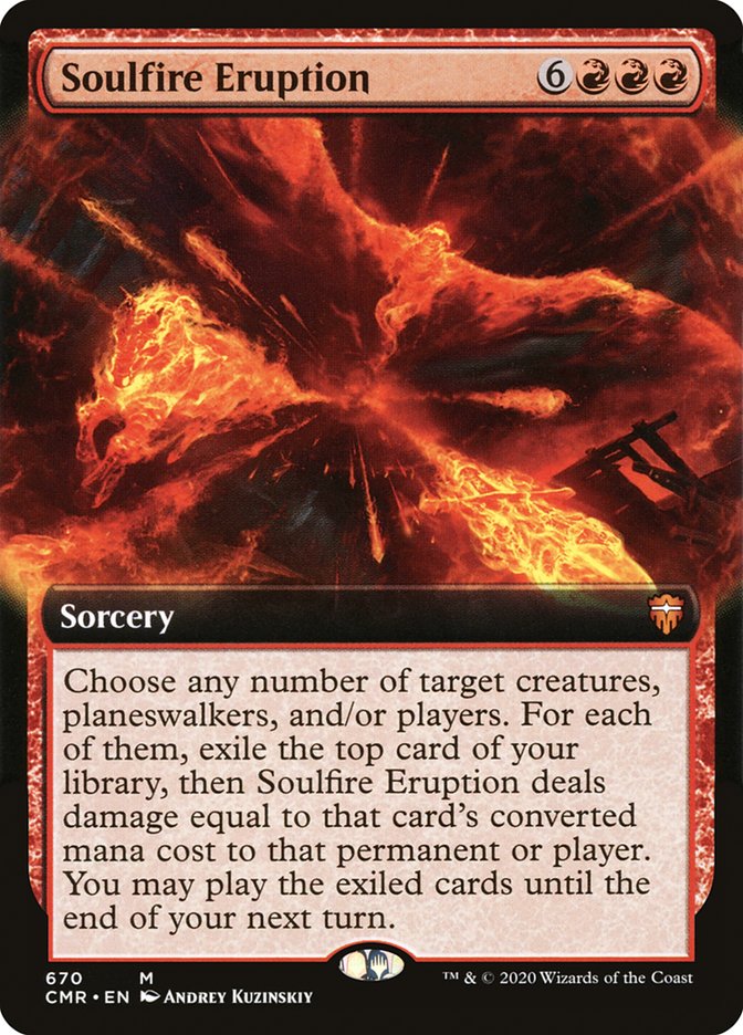 Soulfire Eruption (Extended Art) [Commander Legends] | Rock City Comics