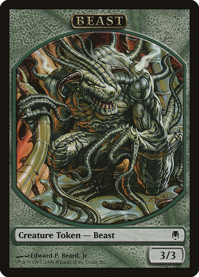 Beast Token [Magic Player Rewards 2004] | Rock City Comics