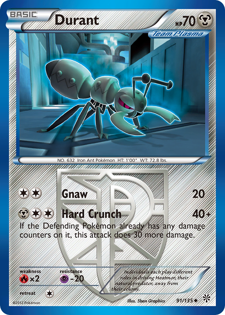 Durant (91/135) [Black & White: Plasma Storm] | Rock City Comics