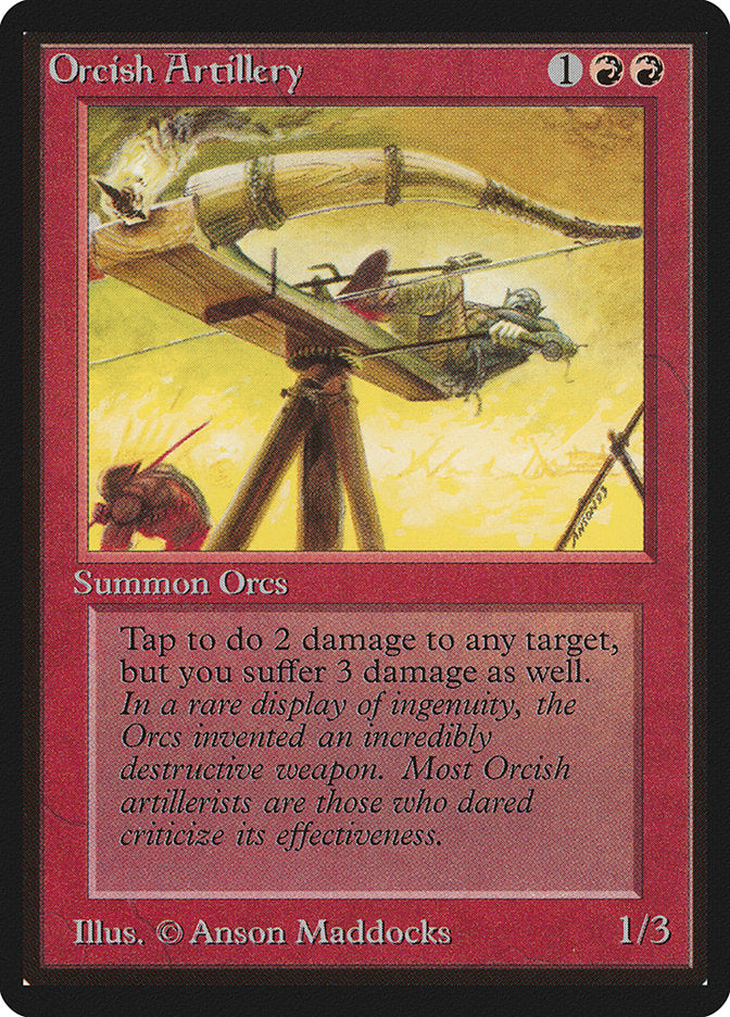 Orcish Artillery [Beta Edition] | Rock City Comics