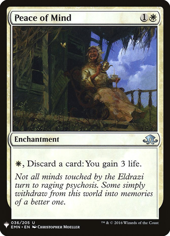 Peace of Mind [Mystery Booster] | Rock City Comics
