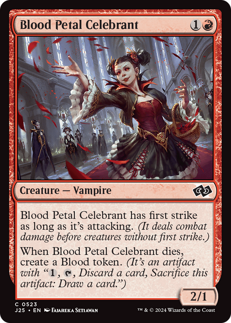 Blood Petal Celebrant [Foundations Jumpstart] | Rock City Comics