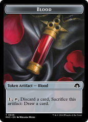 Blood // Energy Reserve Double-Sided Token [Modern Horizons 3 Tokens] | Rock City Comics