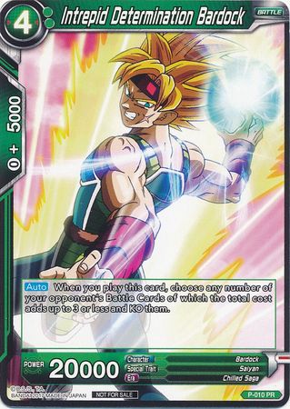 Intrepid Determination Bardock (P-010) [Promotion Cards] | Rock City Comics