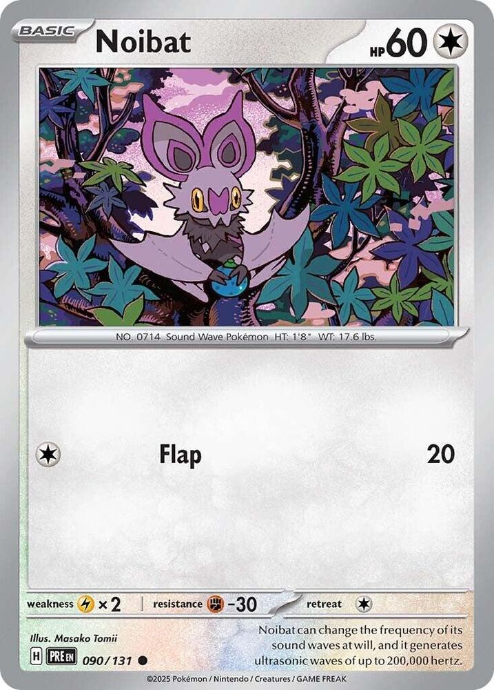 Noibat (090/131) [Scarlet & Violet: Prismatic Evolutions] | Rock City Comics