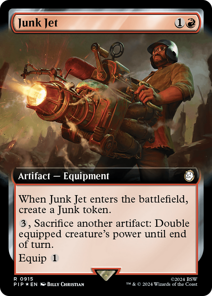 Junk Jet (Extended Art) (Surge Foil) [Fallout] | Rock City Comics
