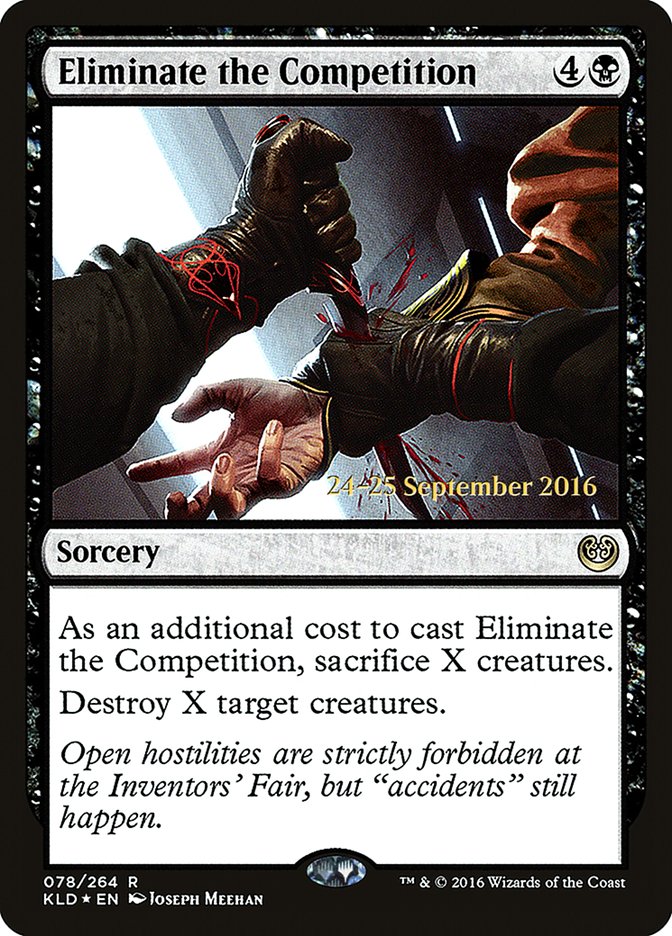 Eliminate the Competition [Kaladesh Prerelease Promos] | Rock City Comics