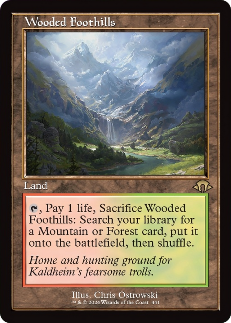 Wooded Foothills (Retro) [Modern Horizons 3] | Rock City Comics