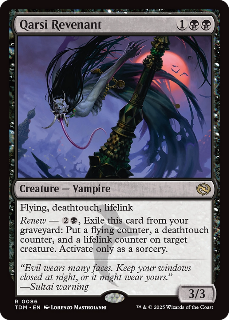Qarsi Revenant [Tarkir: Dragonstorm] | Rock City Comics