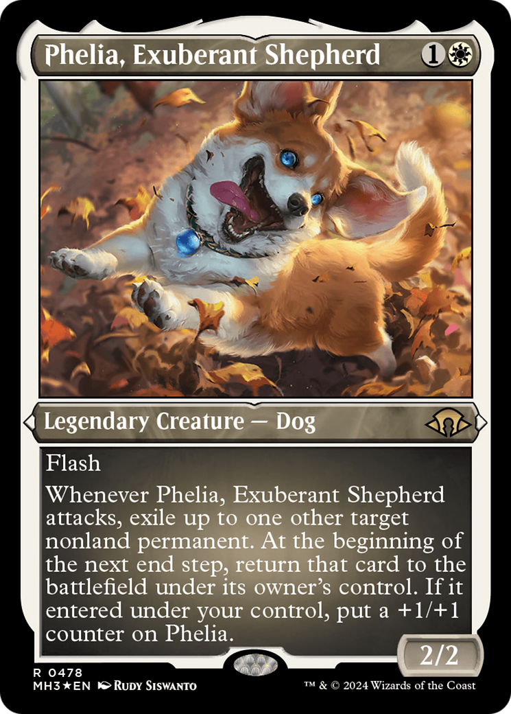 Phelia, Exuberant Shepherd (Foil Etched) [Modern Horizons 3] | Rock City Comics