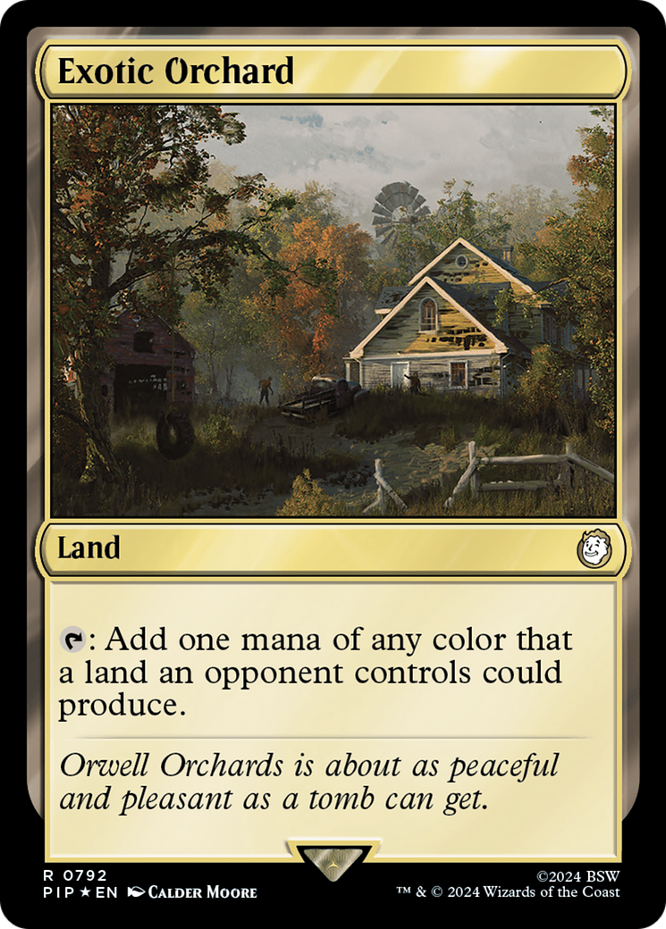 Exotic Orchard (Surge Foil) [Fallout] | Rock City Comics