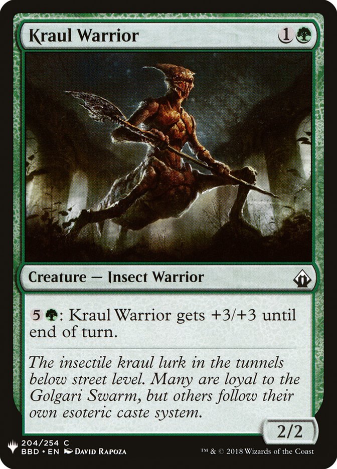 Kraul Warrior [Mystery Booster] | Rock City Comics