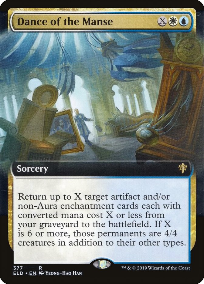 Dance of the Manse (Extended Art) [Throne of Eldraine] | Rock City Comics