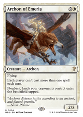 Archon of Emeria (White Border) [Mystery Booster 2] | Rock City Comics