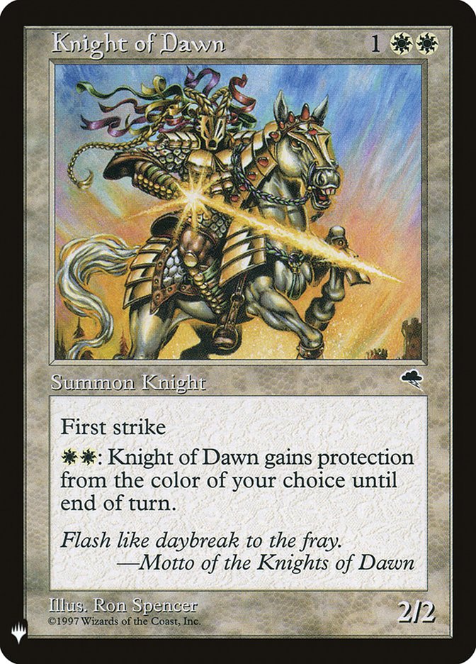 Knight of Dawn [Mystery Booster] | Rock City Comics