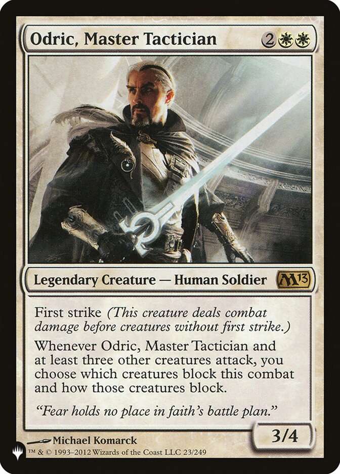 Odric, Master Tactician [The List] | Rock City Comics