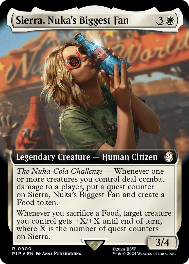 Sierra, Nuka's Biggest Fan (Extended Art) (Surge Foil) [Fallout] | Rock City Comics