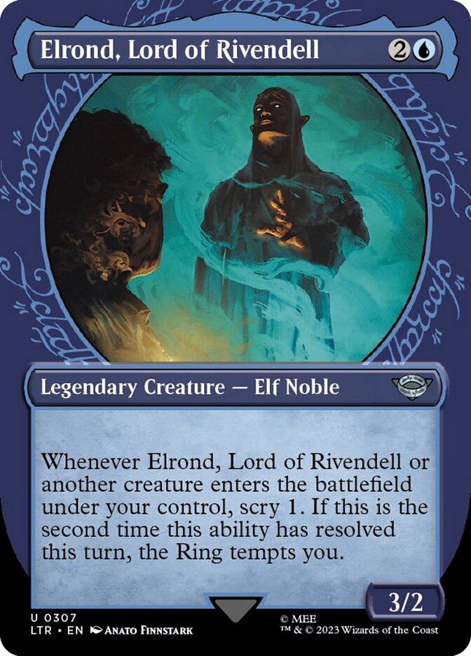 Elrond, Lord of Rivendell (Showcase Ring Frame) [The Lord of the Rings: Tales of Middle-Earth] | Rock City Comics